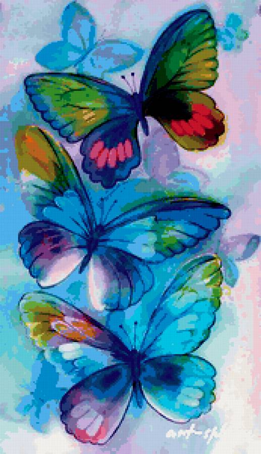 бабочки - разное - предпросмотр