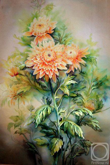 №197607 - цветы, рисунки на батике - оригинал