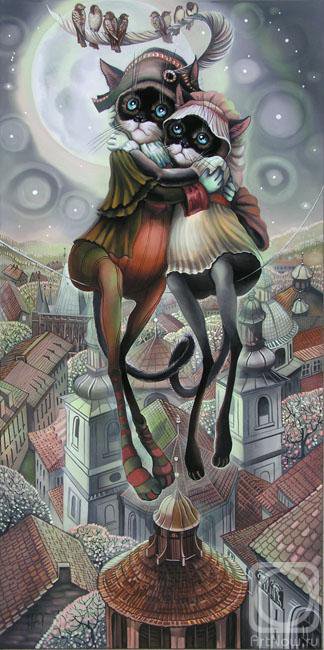 Наполеон и Жозефина - коты - оригинал