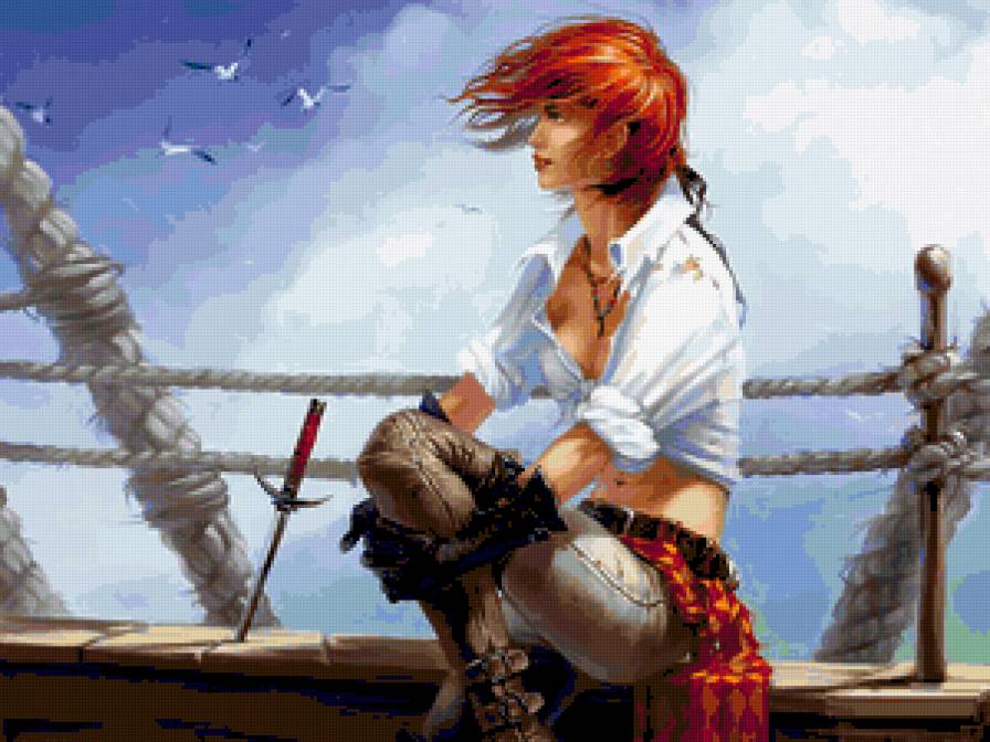 пиратка - женщина - предпросмотр