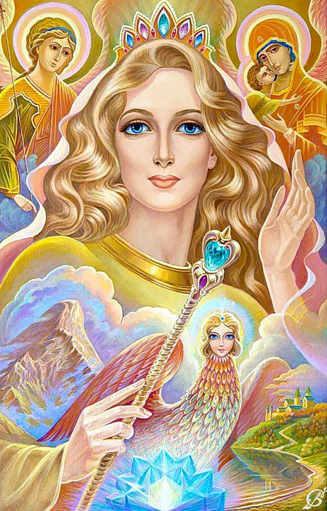 Богиня - ангелы, лики, образы - оригинал