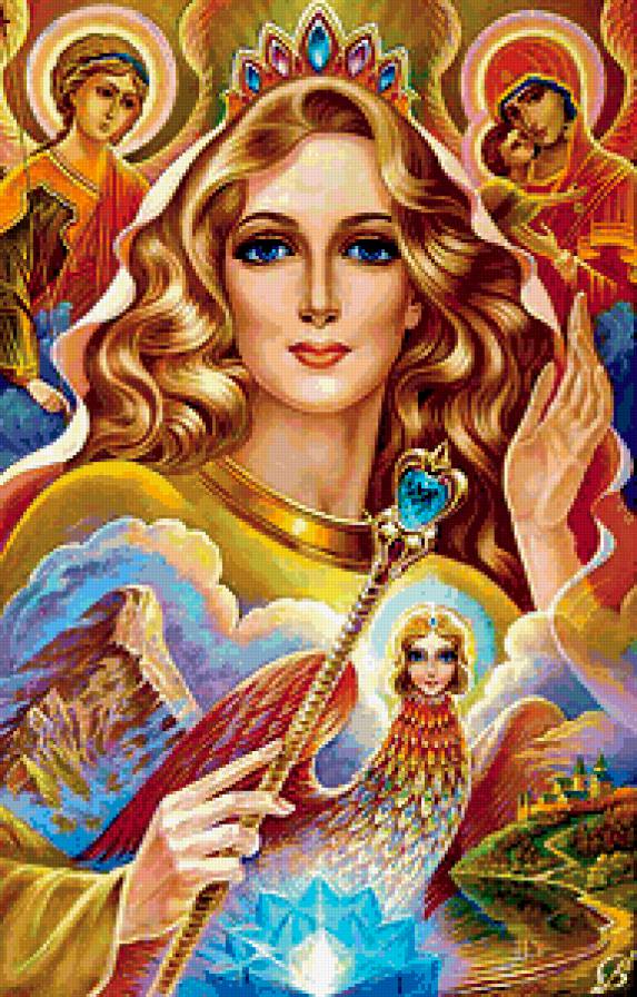 Богиня - ангелы, образы, лики - предпросмотр