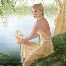 Схема вышивки «Golden_Dragon_by_peachysticks»