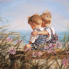 Схема вышивки «друганы»