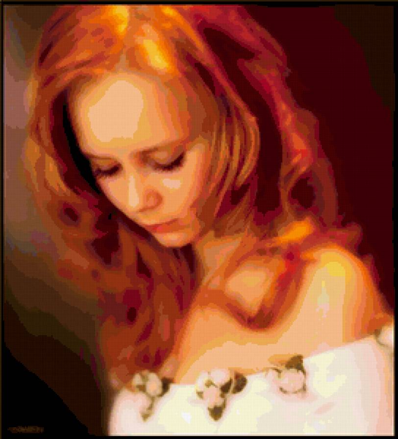 печаль - женщина - предпросмотр