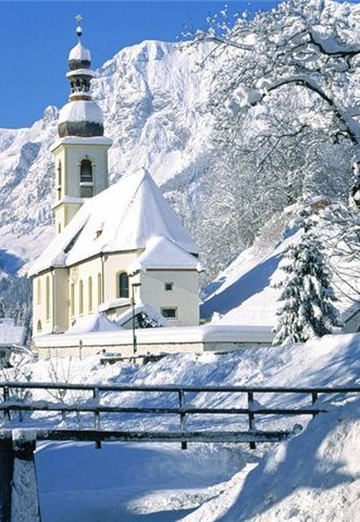 зима - пейзаж - оригинал