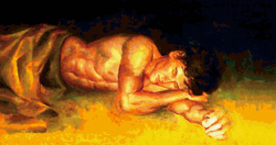 спящий - мужчина - предпросмотр