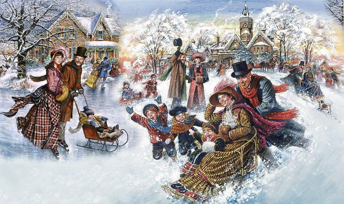 зима - классика - оригинал