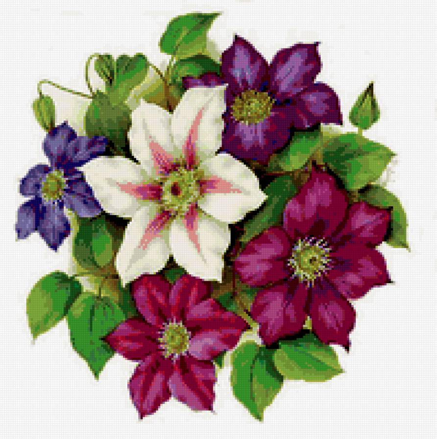 цветы подушка - цветы подушка - предпросмотр