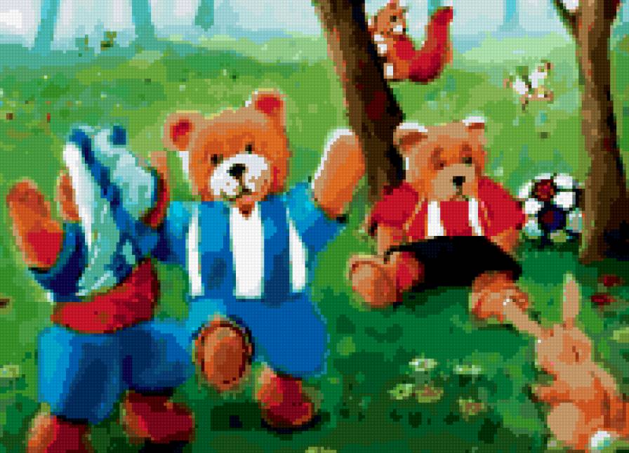 Мишки - медведи - предпросмотр