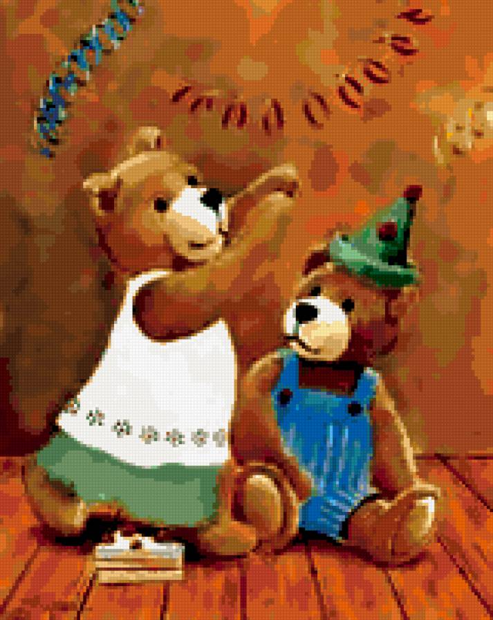 Мишки - медведи - предпросмотр