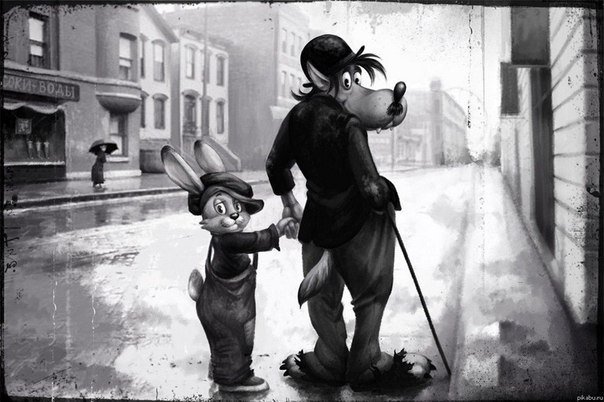 волк и заяц - мультики - оригинал