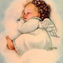 Схема вышивки «Ангелок»