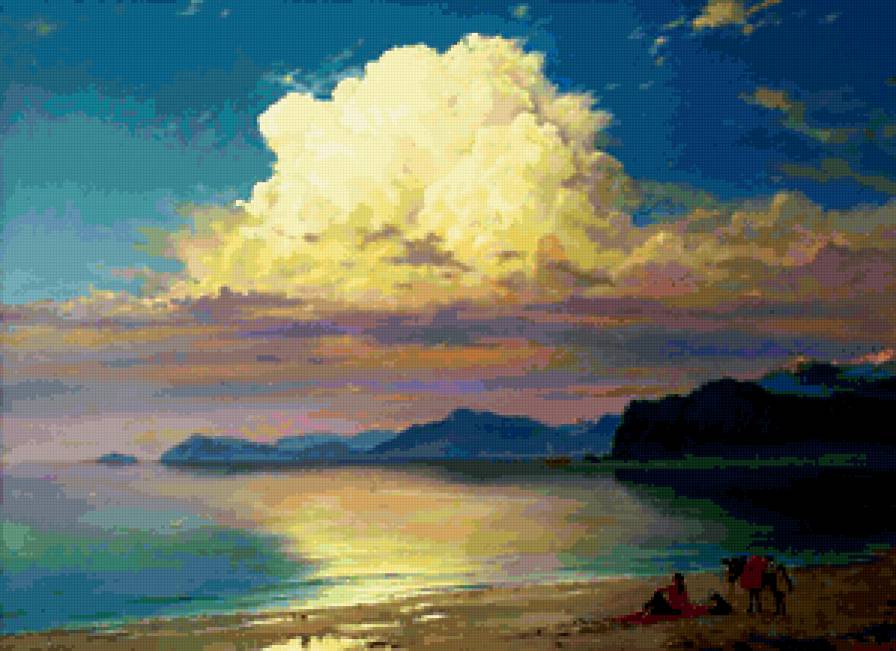 море - живопись - предпросмотр