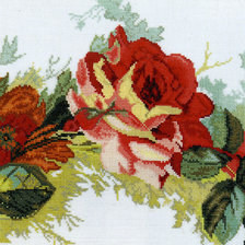 Оригинал схемы вышивки «Роза» (№200759)