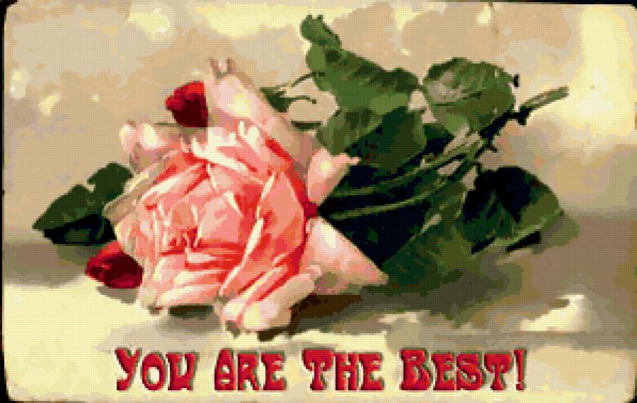 Роза - цветы, розы, винтаж - предпросмотр