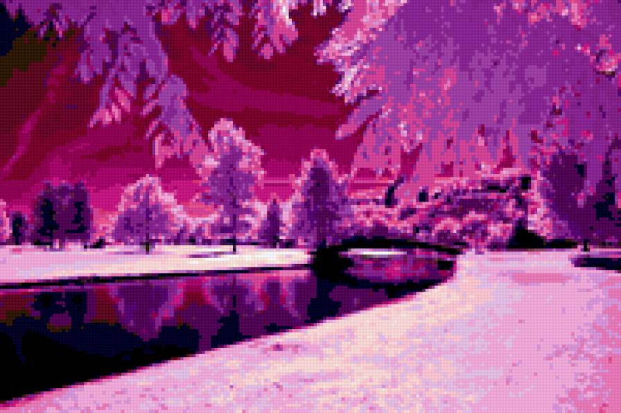 violet winter - winter - предпросмотр