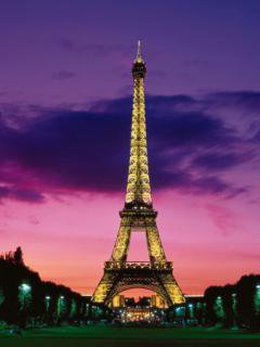 Башня - башня, париж, ночь - оригинал