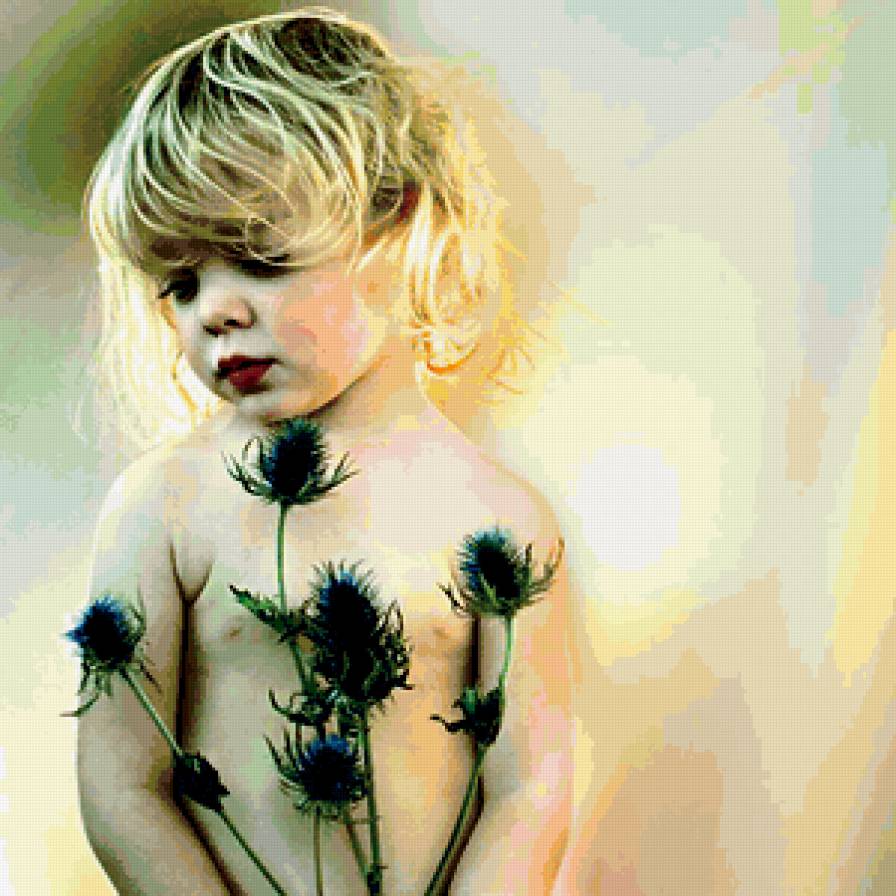 Ребенок - дети, цветы, ребенок - предпросмотр