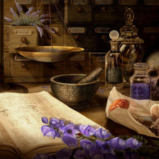 Схема вышивки «potion»