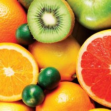 яркие фрукты