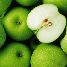 зеленые яблоки