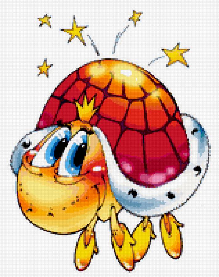 черепашка - юмор, детские, фауна - предпросмотр