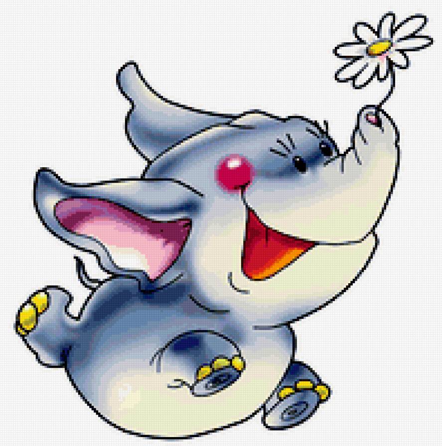 слоник - юмор, фауна, детские - предпросмотр