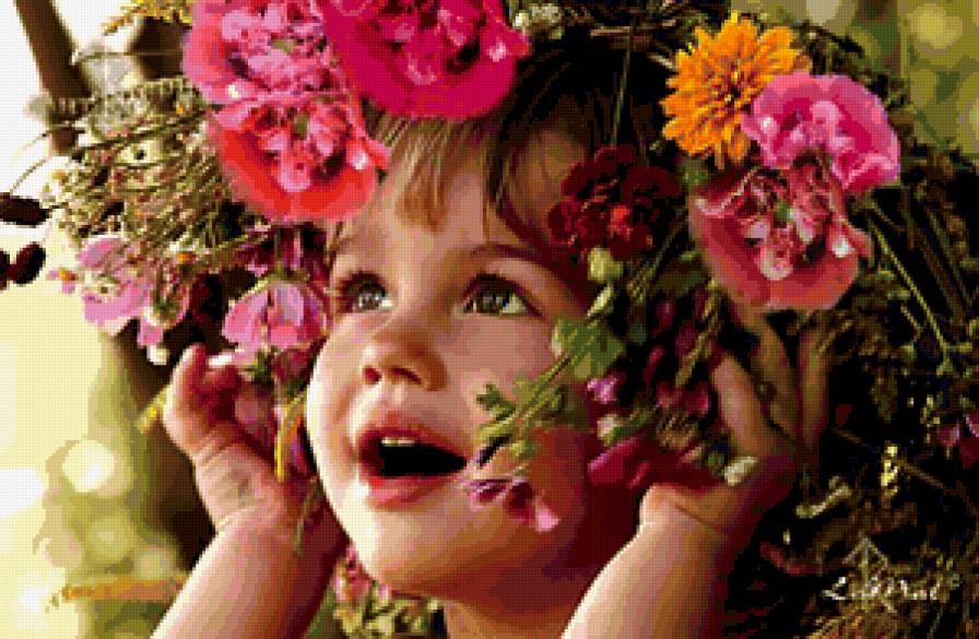 веночек - дети - предпросмотр