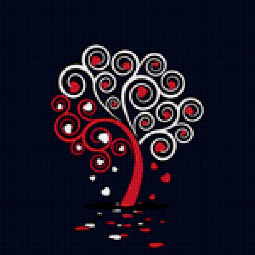 Дерево любви - любовь, счастье, картина, дерево - предпросмотр