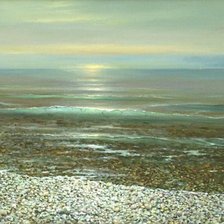 Схема вышивки «море»