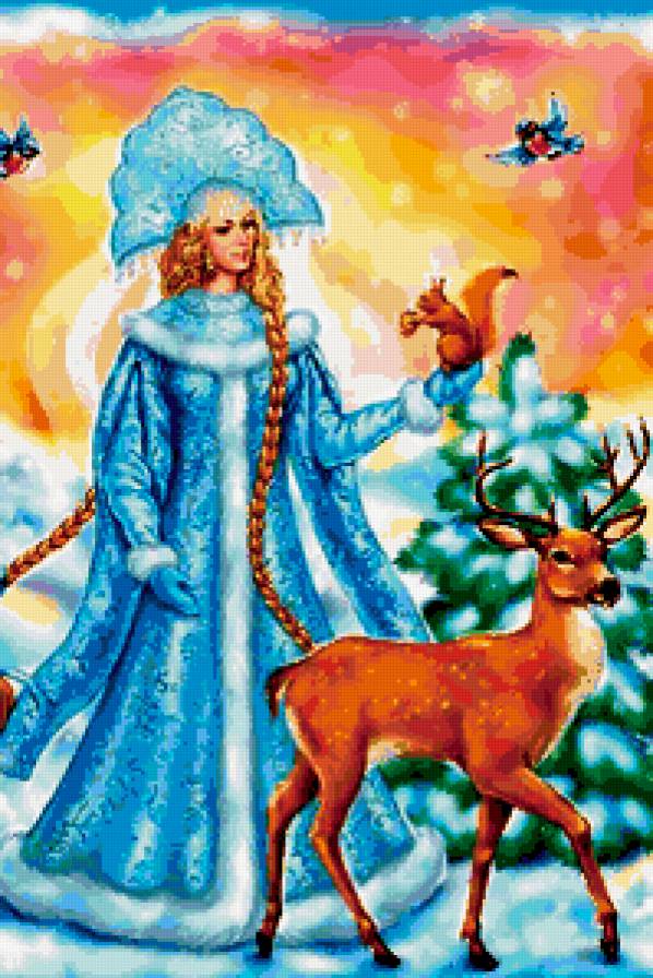 Снегурочка - для детей - предпросмотр