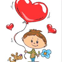 Валентинка - сердечки, валентинки, сердце, валентинка, любовь, дети - оригинал