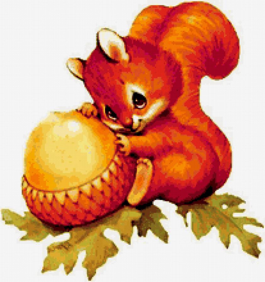 белочка - белочка, сказка - предпросмотр