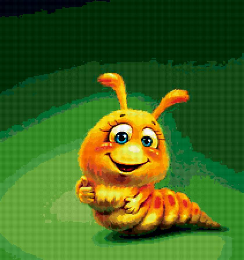 гусеничка - предпросмотр