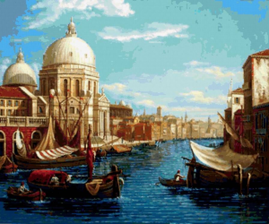 венецианский пейзаж - пейзаж - предпросмотр