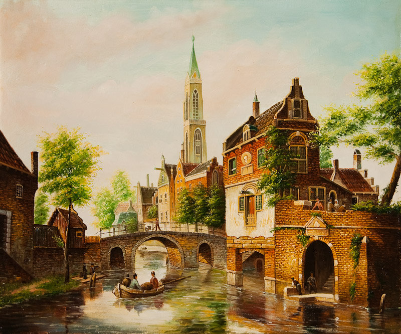 картина - пейзаж - оригинал