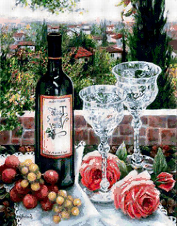 натюрморт - натюрморт, цветы, романтика, природа, , букет - предпросмотр