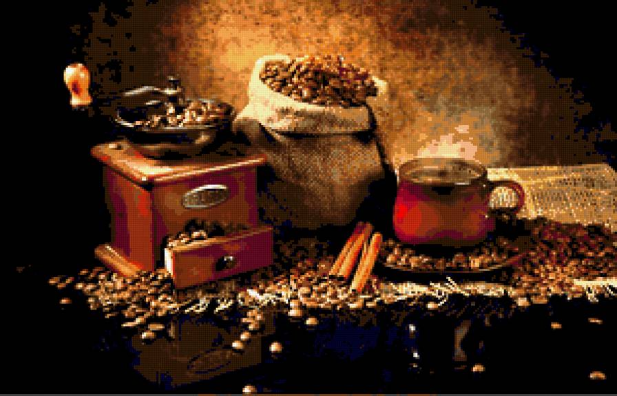 №204407 - картинка, кофе, натюрморт, чашка - предпросмотр