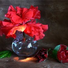 Оригинал схемы вышивки «цветы в вазе» (№204589)