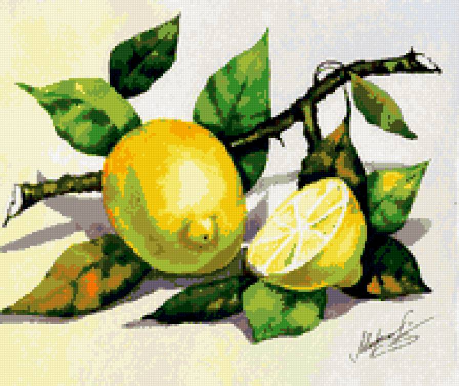 лимоны - фрукты, овощи - предпросмотр