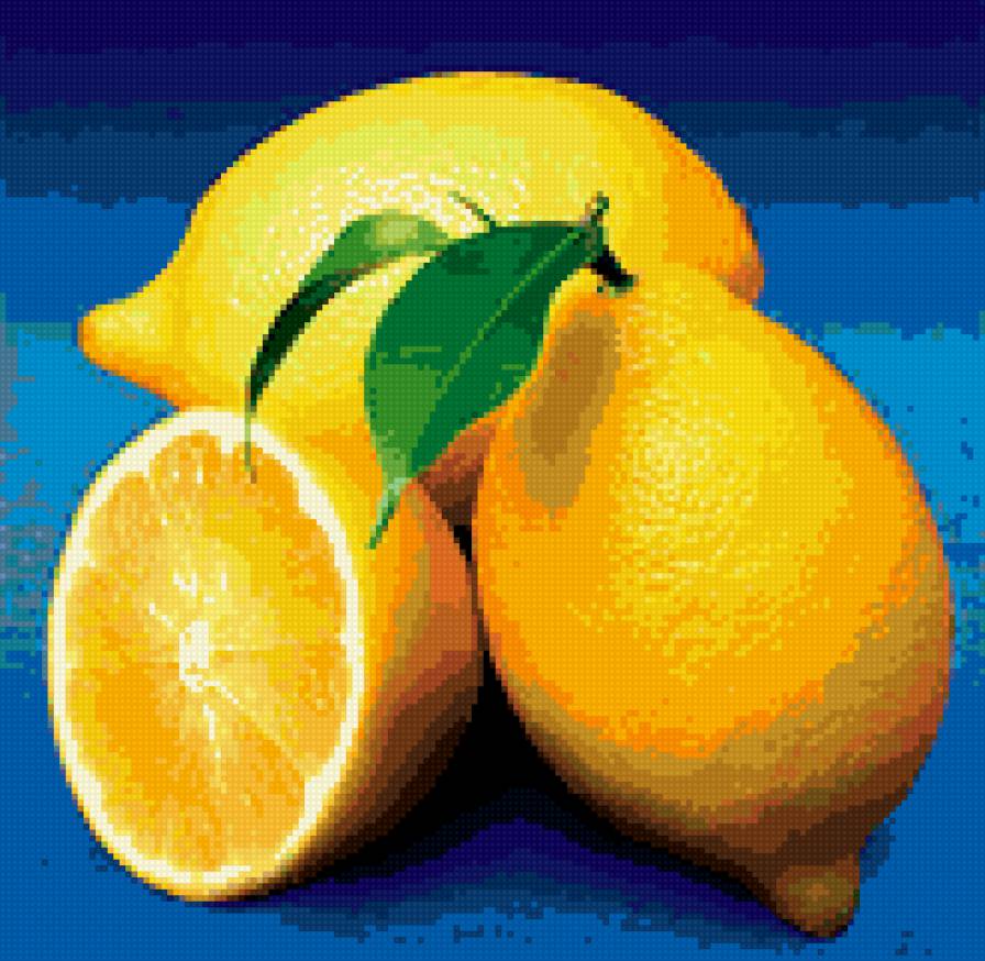лимоны - натюрморт, лимоны, фрукты - предпросмотр