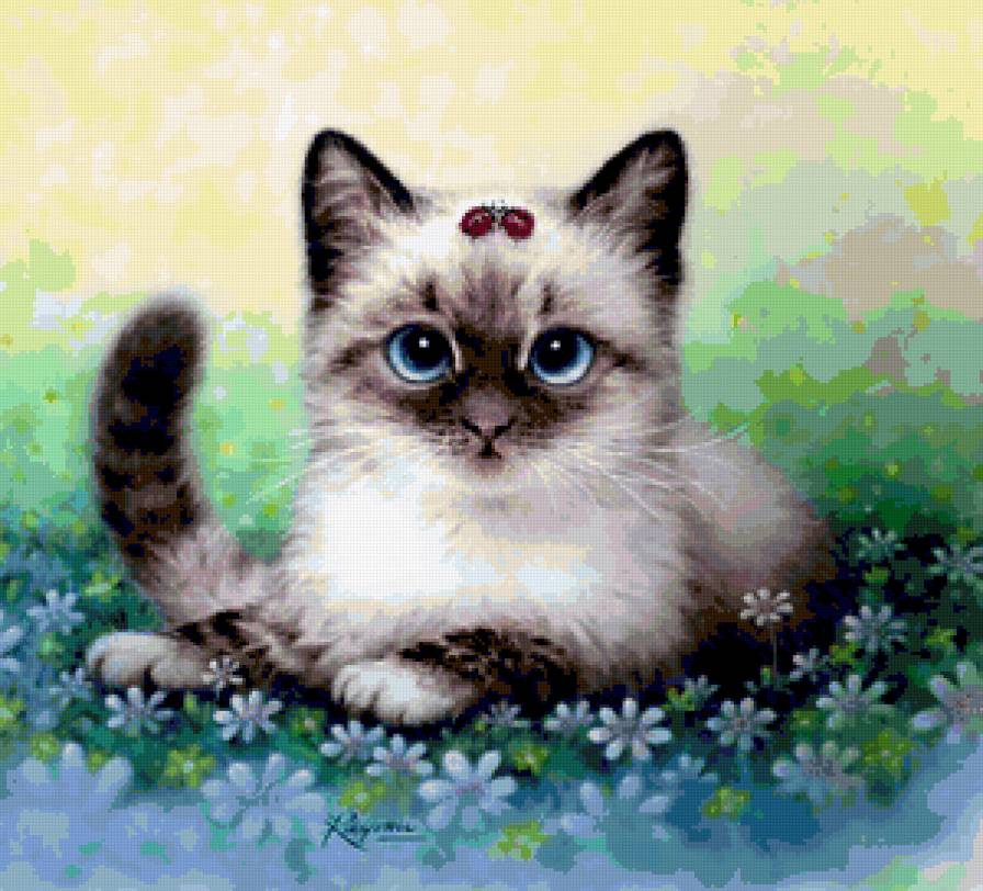 Маленькие друзья Хараи - кошка - предпросмотр