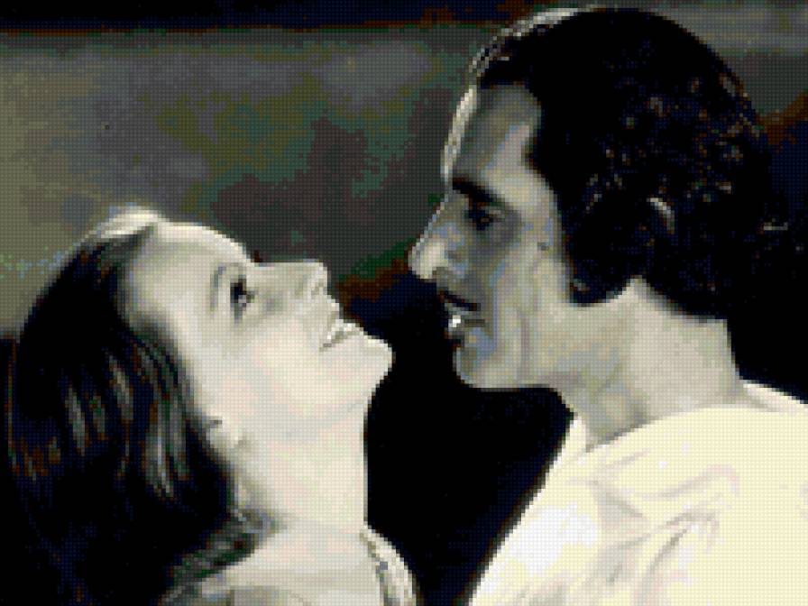 Грета Гарбо и Джон Гилберт Фильм Королева Кристина - грета гарбо - предпросмотр