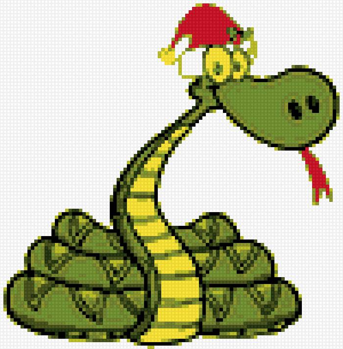 Год Змеи - змея - предпросмотр