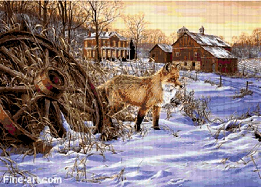 Лисичка - животные - предпросмотр