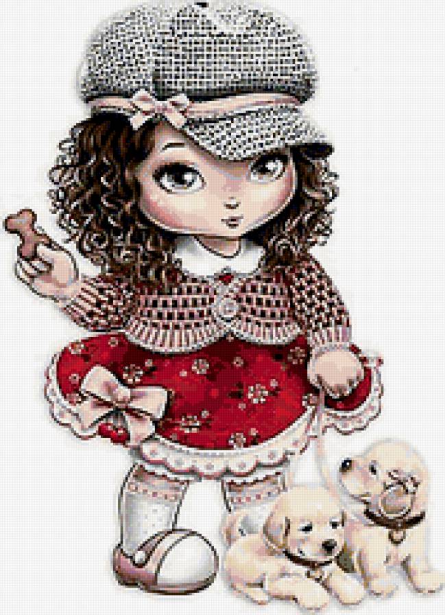 Куколка - кукла, девочка - предпросмотр