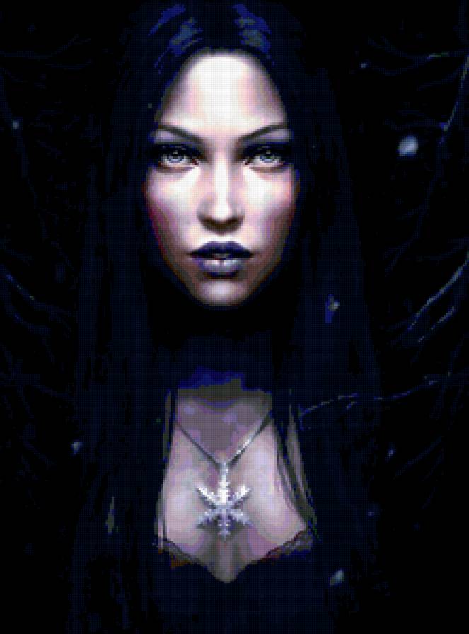 №205381 - портрет, зима, девушка - предпросмотр