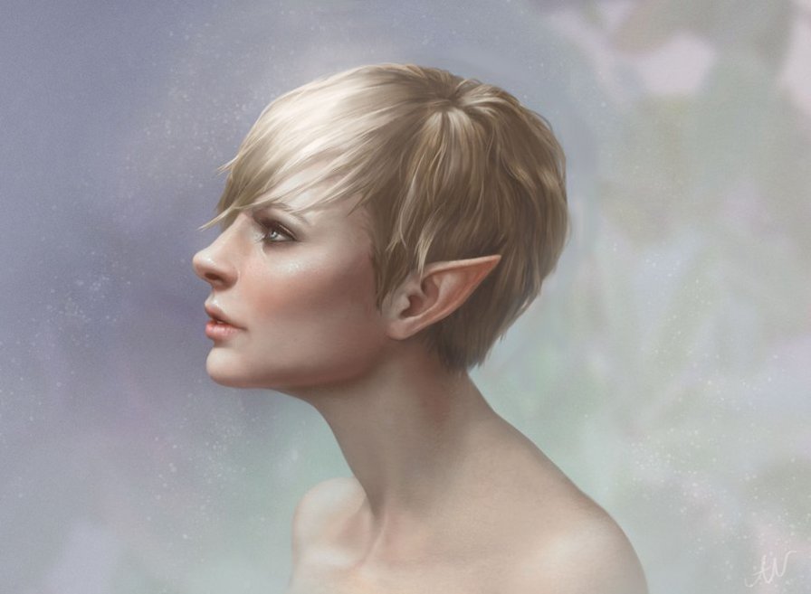 №205383 - девушка, эльф - оригинал