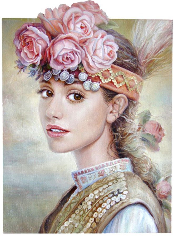 болгарка - девушка, женщина - оригинал